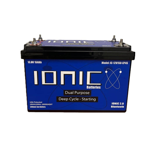 Ionic Lithium  12v 150ah Dual Purpose Battery
