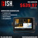 Garmin 93sv Echomap UHD Garmin 93sv Echomap UHD