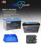 PowerHouse Lithium 12v/24v Battery Bundle PowerHouse Lithium 12v/24v Battery Bundle