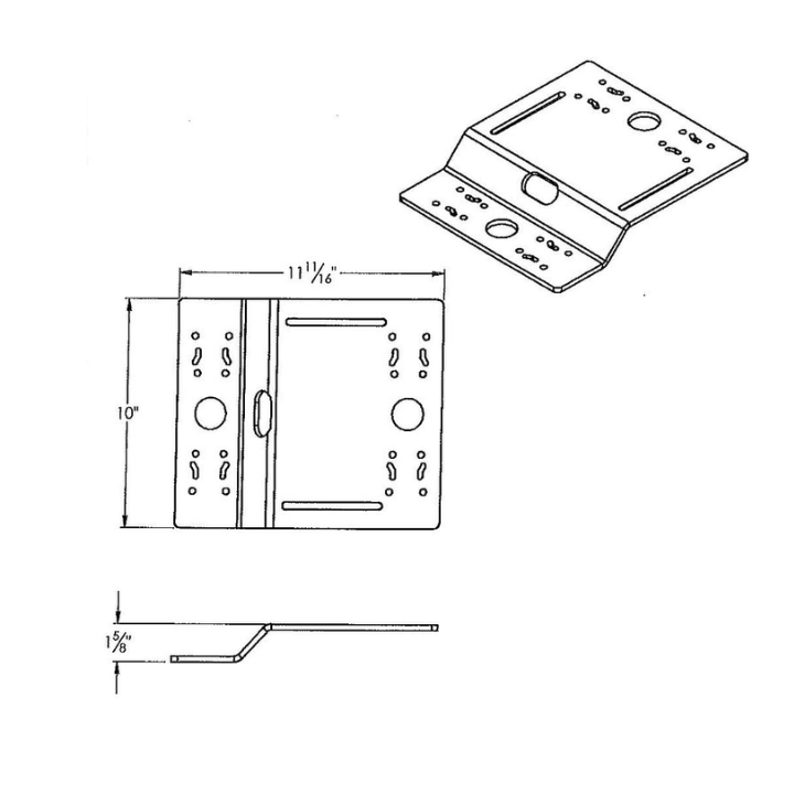 Str8 Up Mounts Dual Plate Str8 Up Mounts Dual Plate