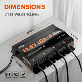 LiTime 4 Bank 12V 10A Battery Charger LiTime 4 Bank 12V 10A Battery Charger