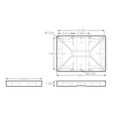 Noco Group 24 Battery tray Noco Group 24 Battery tray