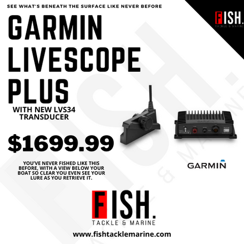 Garmin Livescope Plus System Lvs34 w/Gls10