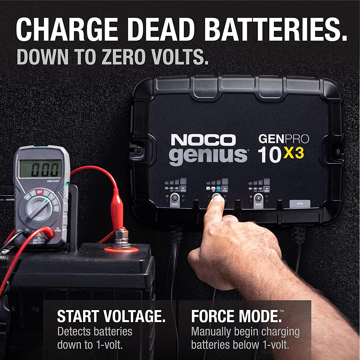 Noco Genius GENPRO10X3 Battery Charger