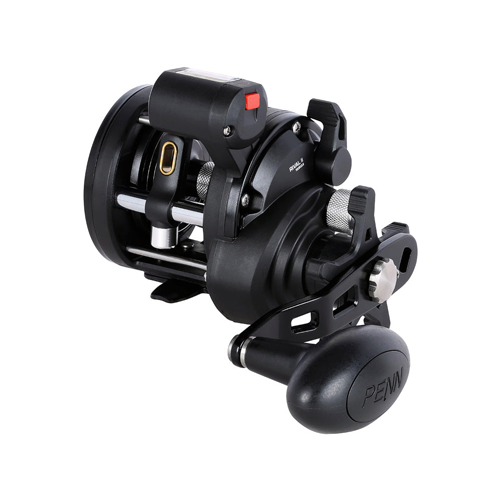 PENN RVLII15LWLHLC Rival II 15 Level Wind Left Hand Conventional Reel w/Line Counter [1639710]