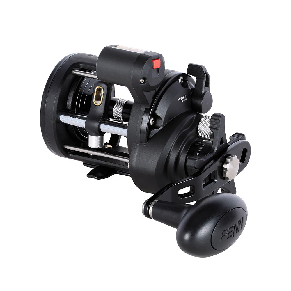 PENN RVLII20LWLCLH Rival II 20 Level Wind Left Hand Conventional Reel w/Line Counter [1639712]
