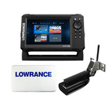 Lowrance Eagle 7 w/SplitShot T/M Transducer  Inland Charts  Suncover [000-16658-001]