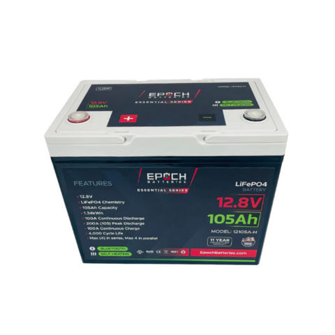 Epoch 12v 105Ah Lithium Battery