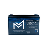 Monster Marine 12V 120Ah Bluetooth Lithium Battery