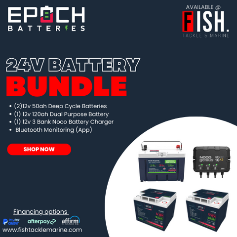 Epoch Lithium 24v Battery Bundle
