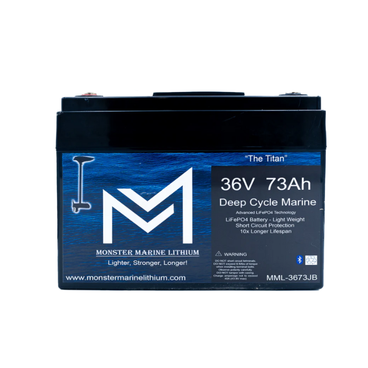 Monster Marine 36v 73Ah Bluetooth Lithium Battery