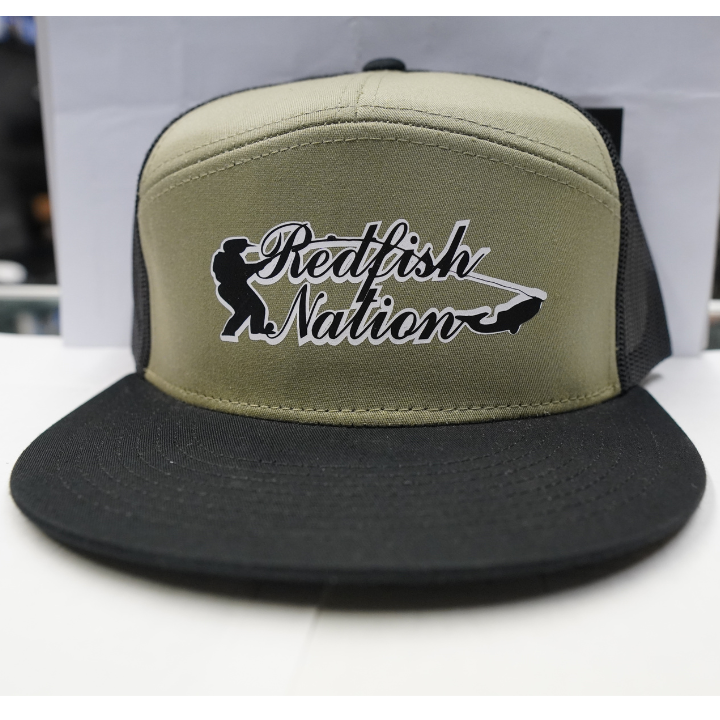 RedFish Nation 7 Panel Hat