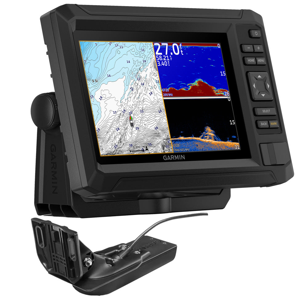 Garmin ECHOMAP UHD2 74CV Chartplotter/Fishfinder Combo w/US Coastal Maps  GT20-TM [010-02595-51]