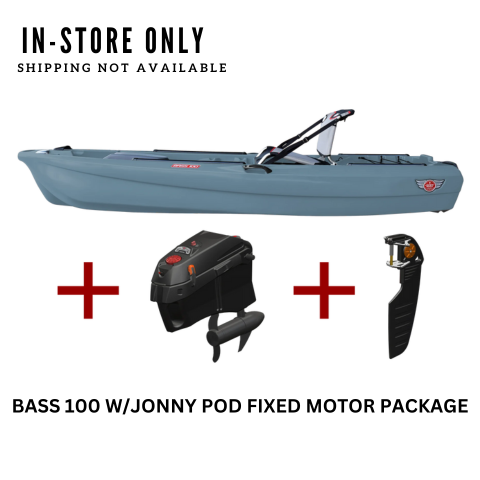 Jonny Boat Bass 100 w/Jonny Pod Fixed motor Pkg