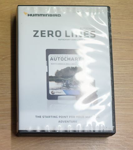 Used Humminbird AutoChart Zero Lines Map Card
