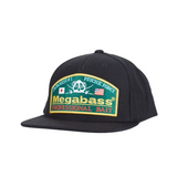 Megabass Psychic Black/Green Snapback Hat