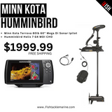 Minn Kota Terrova 80lb 60" Humminbird Combo