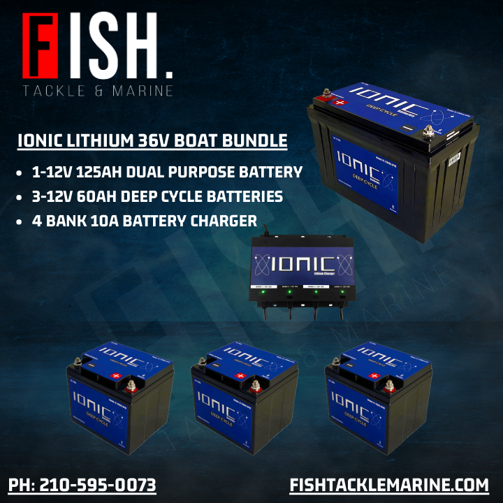 Ionic Lithium 36v 60ah Battery Bundle