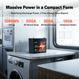 LiTime 12V 100Ah Lithium Battery Xtra-Mini