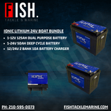 Ionic Lithium Single 24v 50ah Battery Bundle