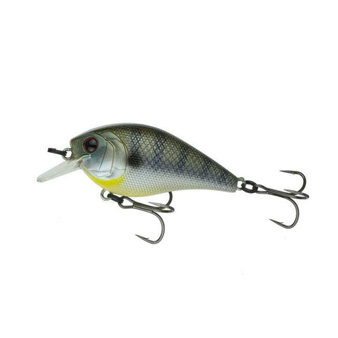Designed for those extra tough fishing days, the 6th Sense Crush Squarebill Crankbait delivers all the same great action as the original 6th Sense Squarebill Crankbait –  It is precisely weighted and engineered to create a random and erratic hunting action while cranking, which helps trigger more bites from lure shy fish. Its squarebill and high buoyancy also give it the ability to deflect off various types of cover and float out of snags.