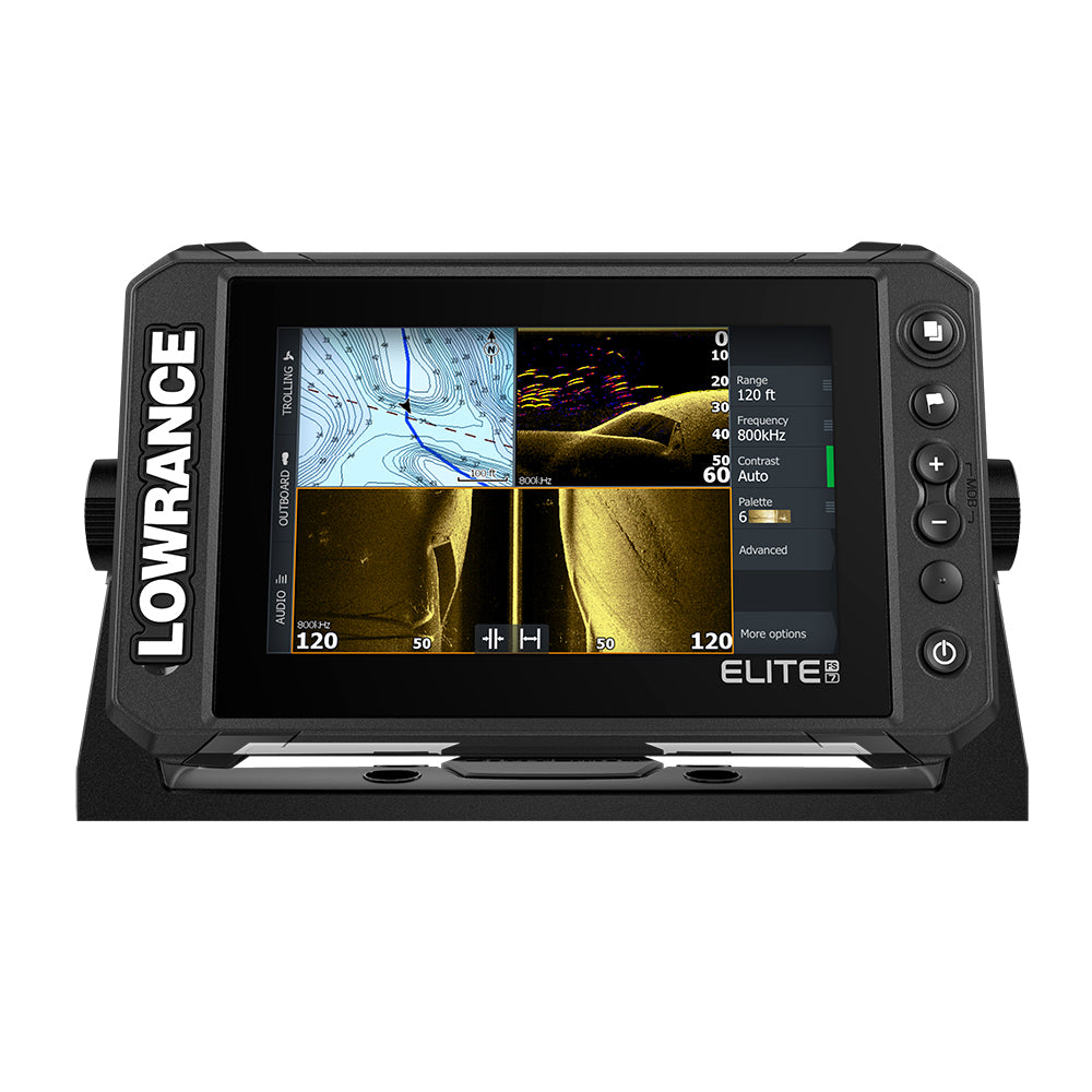 Lowrance Elite FS 7 Chartplotter/Fishfinder with HDI Transom Mount Transducer [000-15696-001]