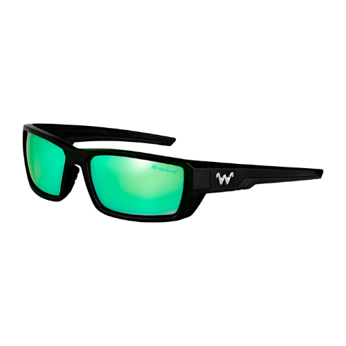 Waterland Ashor Sunglasses Black/Silver Mirror