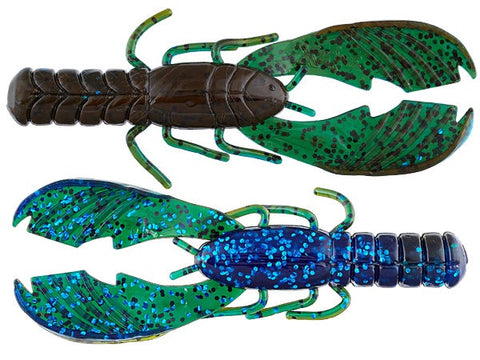 Xzone Lures Pro Series Muscle Back Craw 4"