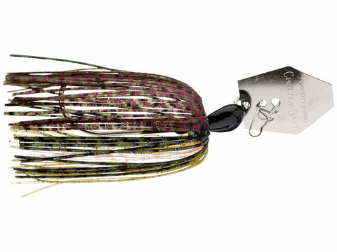 This is the original bait that started it all! The Z Man Chatterbait combines the flash of a spinnerbait, the vibration of a crankbait and the snag resistance of a jig. The patent-pending blade design creates an intense vibrating action, which is the key to this incredible bait and the reason it consistently entices explosive reaction bites. The Z Man Chatterbait is also extremely weedless because the hook always remains in an upright position. This allows you to put the bait in heavy cover where fish live.