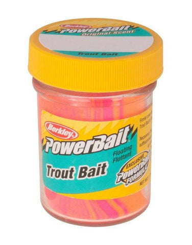 The Berkley PowerBait Trout Bait is an easy-to-use artificial bait option that fish love to strike. The Berkley PowerBait features an irresistible scent and flavor that has been tested and perfected by scientists for over 25 years. Plus, the PowerBait is moldable so you can make it the perfect size and shape. Fish will bite the Berkley PowerBait Trout Bait over and over again.