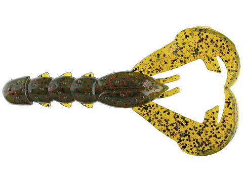 The Strike King Rage Lobster has been described by Denny Brauer as, "absolutely awesome." The Lobster features the Rage Claws. These claws move violently even in slow, mellow currents. The slightest movement will make them go crazy. "The big profile body and claws are 4-1/2 long and displace a large amount of water," Brauer says. "If I'm pitching or flipping soft plastics, these are the deal. I even use them as a jig trailer when I need a big bulky profile." Tie one on and see what the Rage is all about!