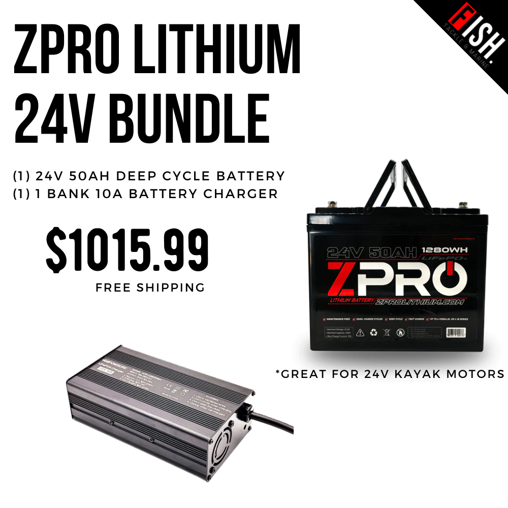 ZPRO Lithium Battery 24v Bundle